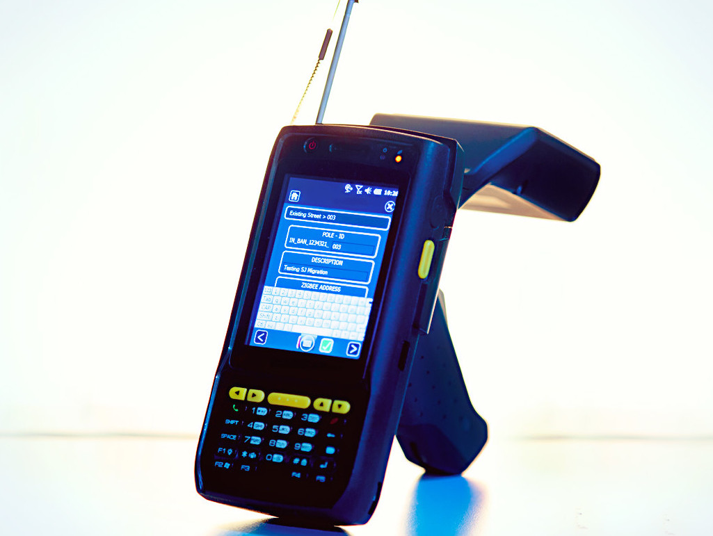 Windows CE based Wireless Sensor Installation Tool